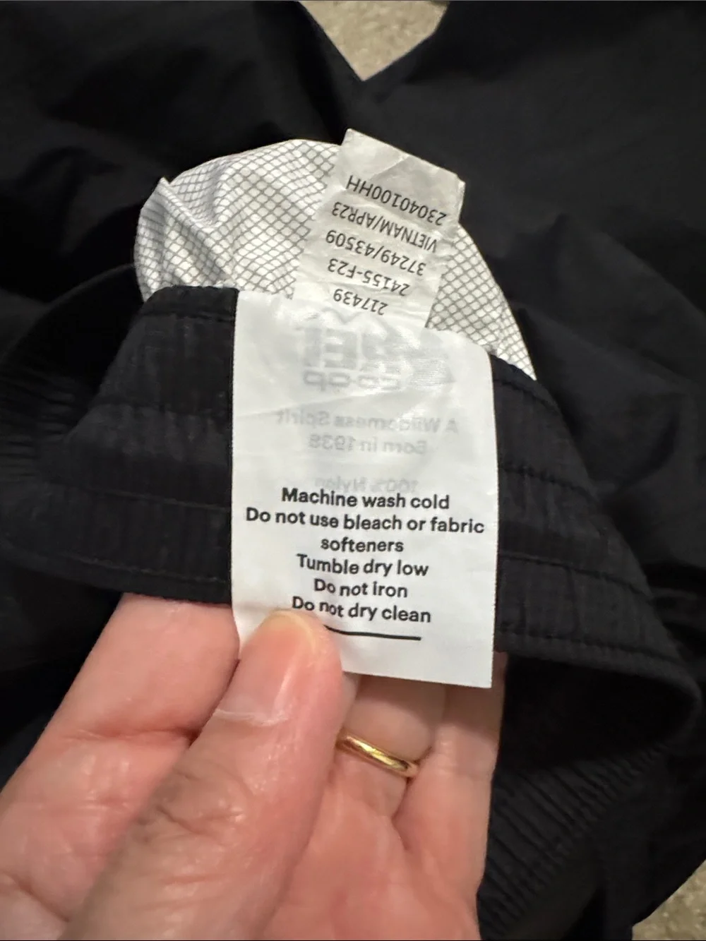REI Co-op Rainier Rain Pants Black Waterproof Outdoor Hiking 2023-Small - Picture 12 of 13